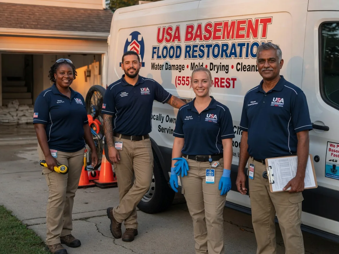 Basement Flood Cleanup company in Keezletown, VA